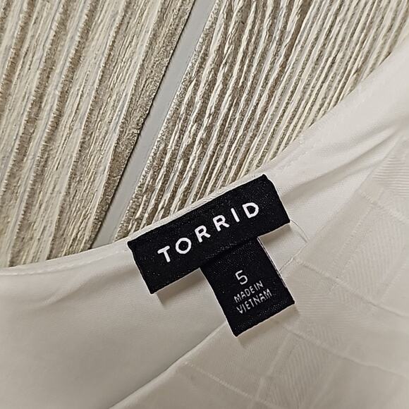 Torrid Window Pane V-Neck Sleeveless Tank Women's Plus Size 5X NWT - Picture 4 of 11